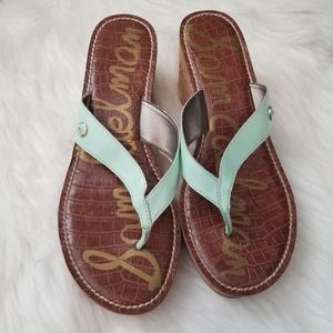 Sam Edelman Wedge Sandals ~size 10
